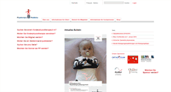 Desktop Screenshot of physiotherapia.paediatrica.ch